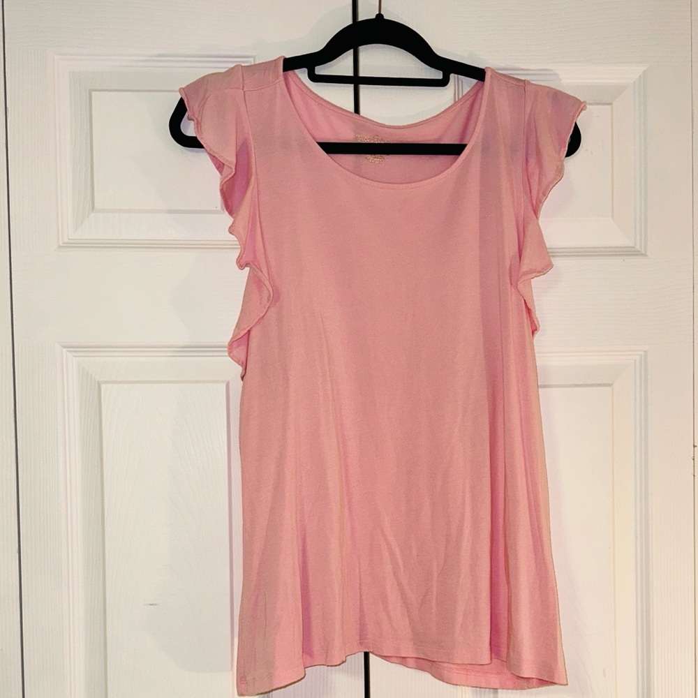 Lilly Pulitzer frilly top